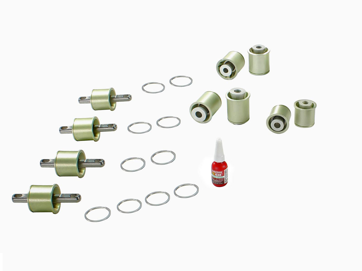 aFe CONTROL PFADT Series Drag Race Rear Spherical Control Arm Bearings; Solid (2006-2013 Corvette, Corvette) - 460-401004-A