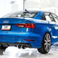 AWE Track Edition Exhaust for Audi 8V S3 - Chrome Silver Tips, 102mm - 3015-42142