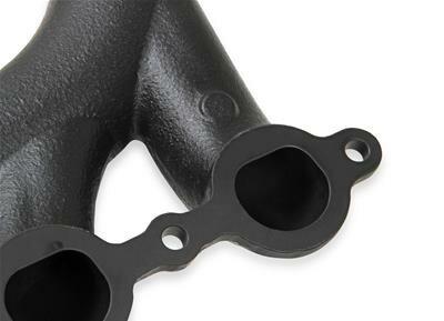 FlowTech CAST LS EXHAUST MANIFOLDS, BLK CERAMIC - 31730-3FLT