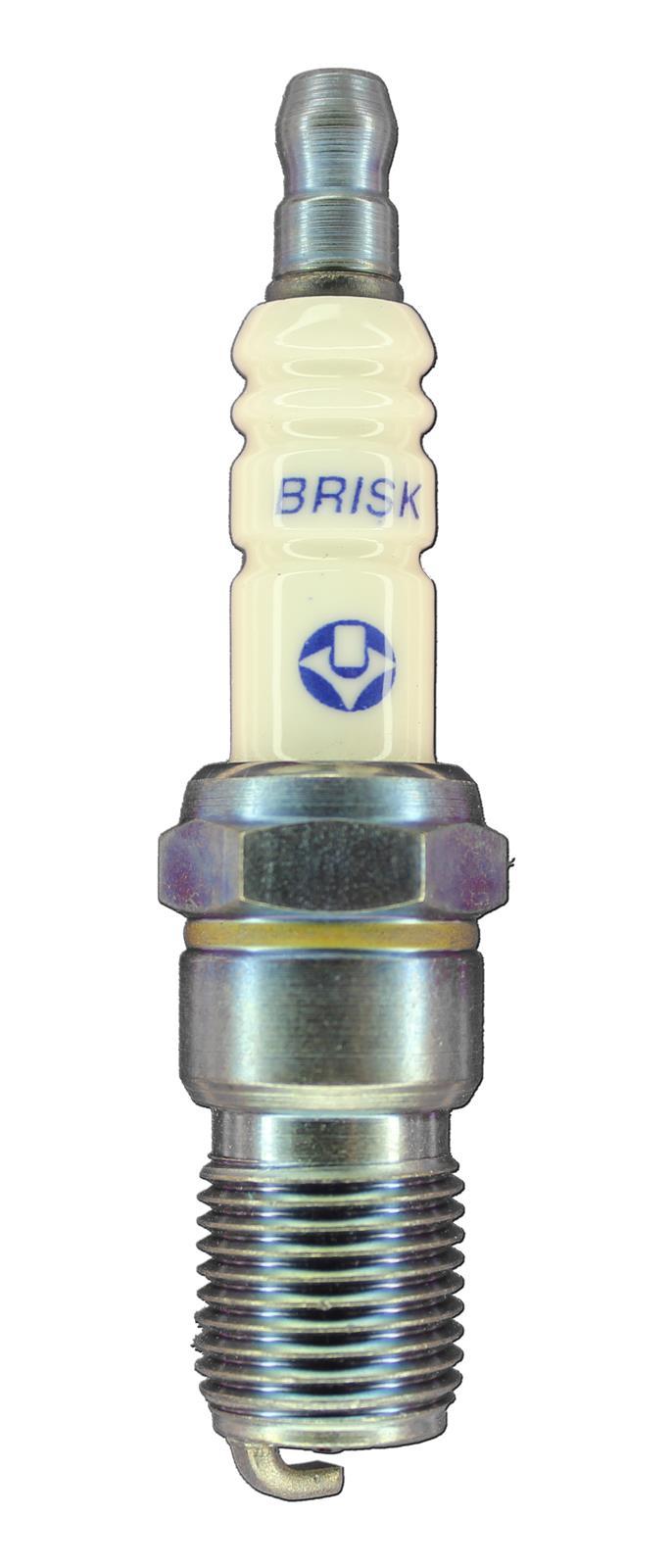 Brisk Silver Racing Spark Plug (Up to 600hp) - GR14S