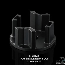 JXB Performance Differential Bushing Insert Kit - Single Bolt Subframes (2020+ Explorer & Aviator) - BIN01A0