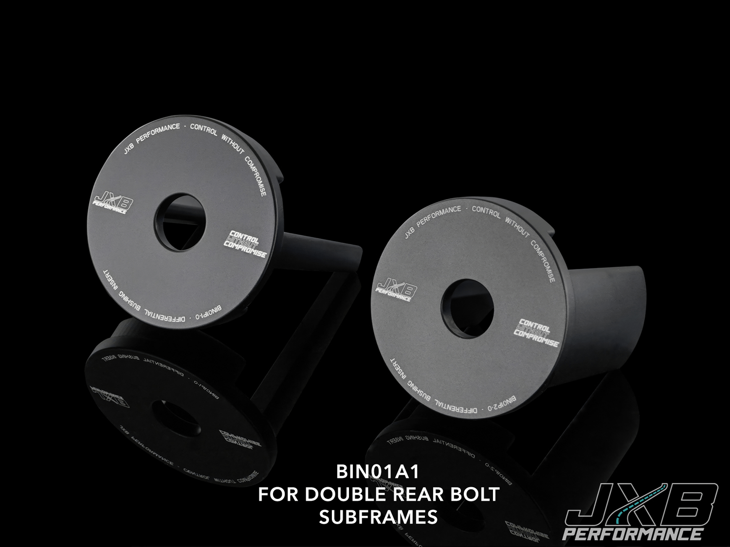 JXB Performance Differential Bushing Insert Kit - Dual Bolt Subframes (2020+ Explorer & Aviator) - BIN01A1