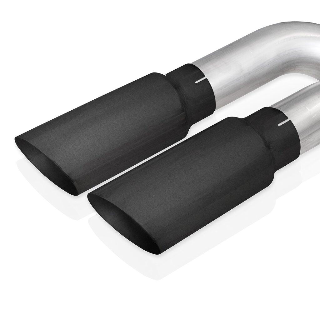 Stainless Works Catback Exhaust System - Redline, Black Tips (2020-2025 F-250 & F-350 7.3L) - FT220CBR-B