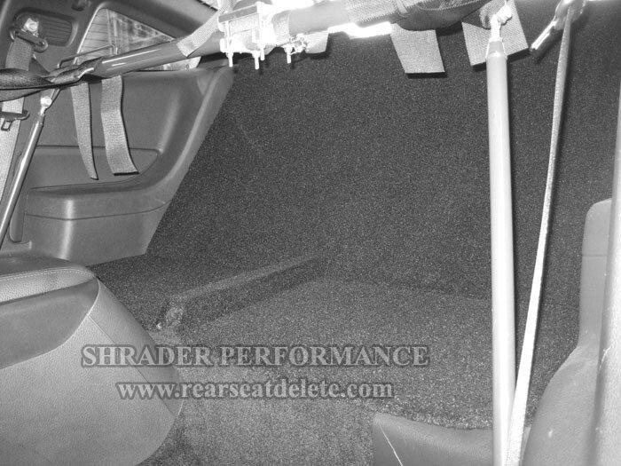 Shrader Performance 2011-2014 Mustang Rear Seat Delete (Coupe)