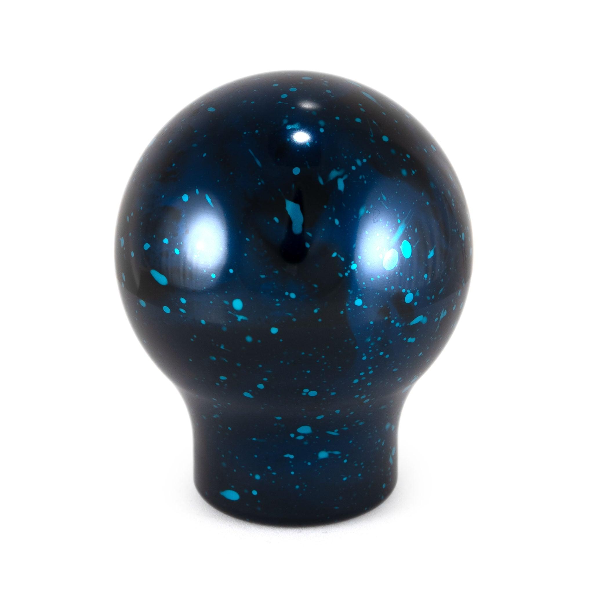 Billetworkz Cosmic Space Weighted Shift Knob - Heartbeat Engraving - Manual Transmission (2015-2025 Mustang)