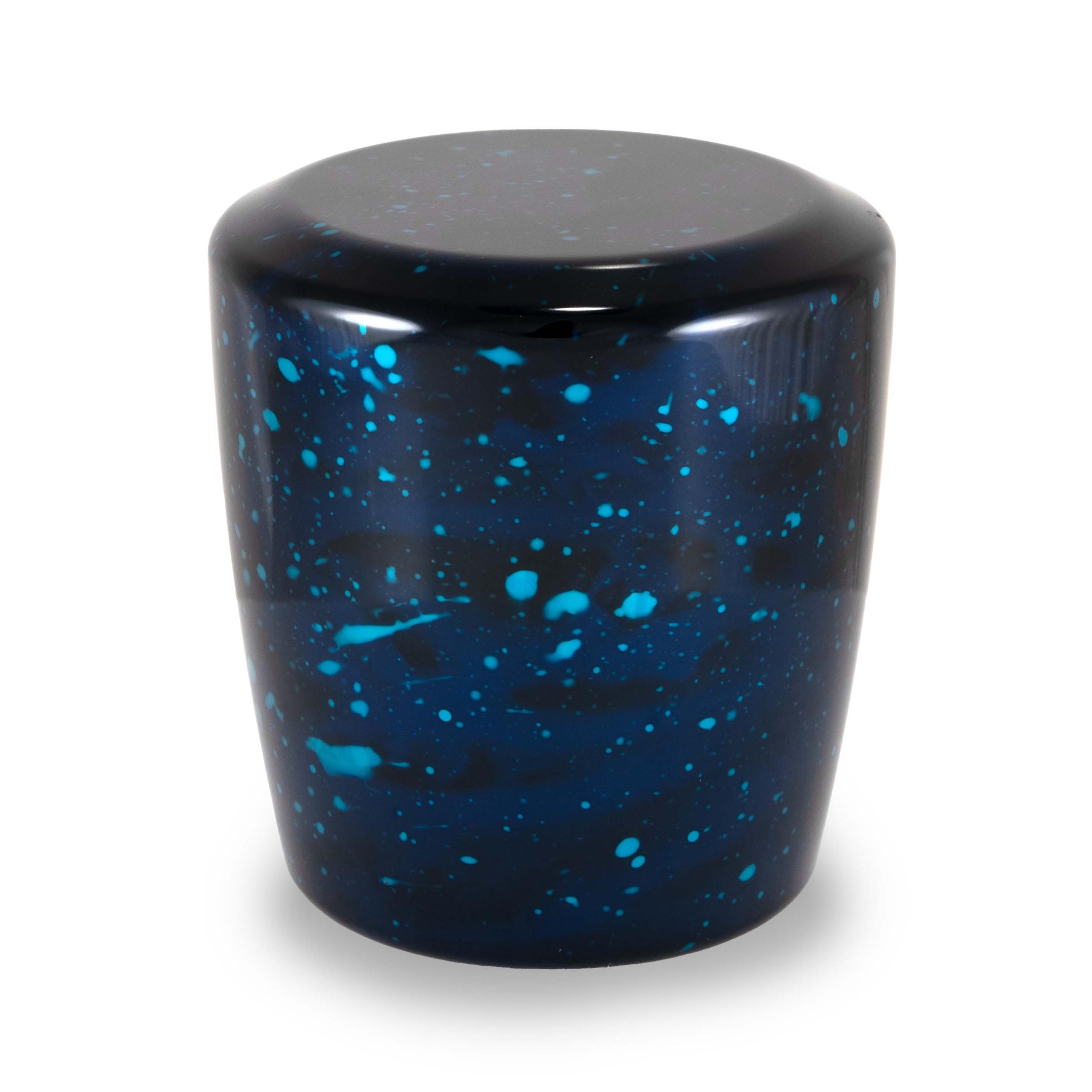 Billetworkz Cosmic Space Weighted Shift Knob - Heartbeat Engraving - Manual Transmission (2015-2025 Mustang)