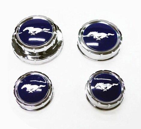 UPR 2011-2014 Mustang 5.0L Engine Bay Cap Cover Set (Blue)