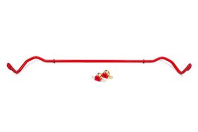 BMR Fabrication Sway bar kit, rear, hollow 25mm, non-adjustable Black Hammertone (2008-2023 Challenger) - SB115H