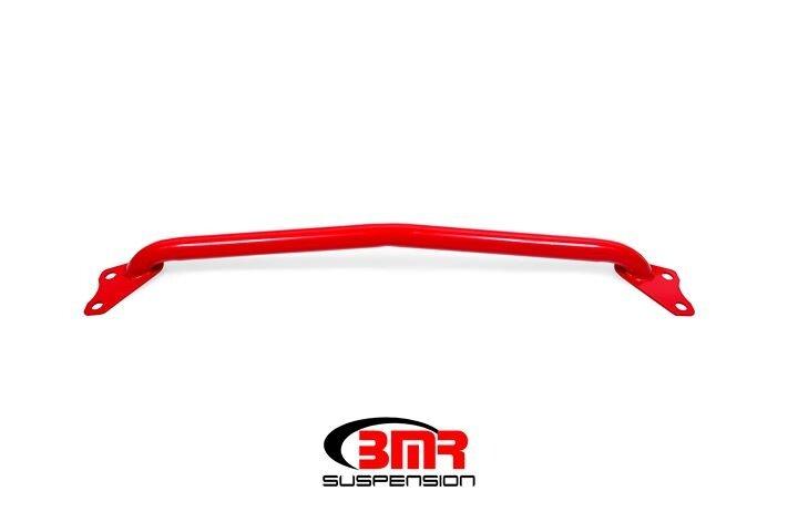 BMR Suspension BSF760R Front Bumper Support - Red (2015-2023 Mustang - Excludes the GT350)
