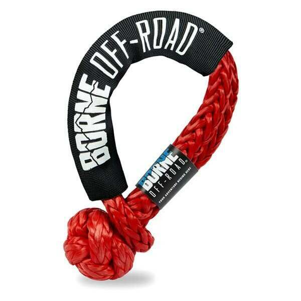 Borne Off-Road 7/16in X 20in Soft Shackle Red - BNSS-716-RD