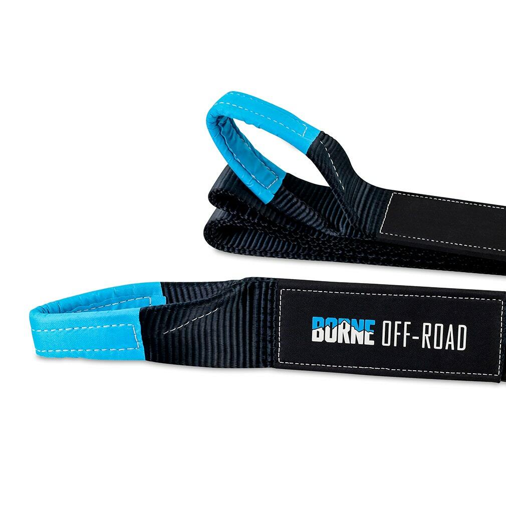 Borne Off-Road Tow Strap - 4"x30" - BNTW-4-30