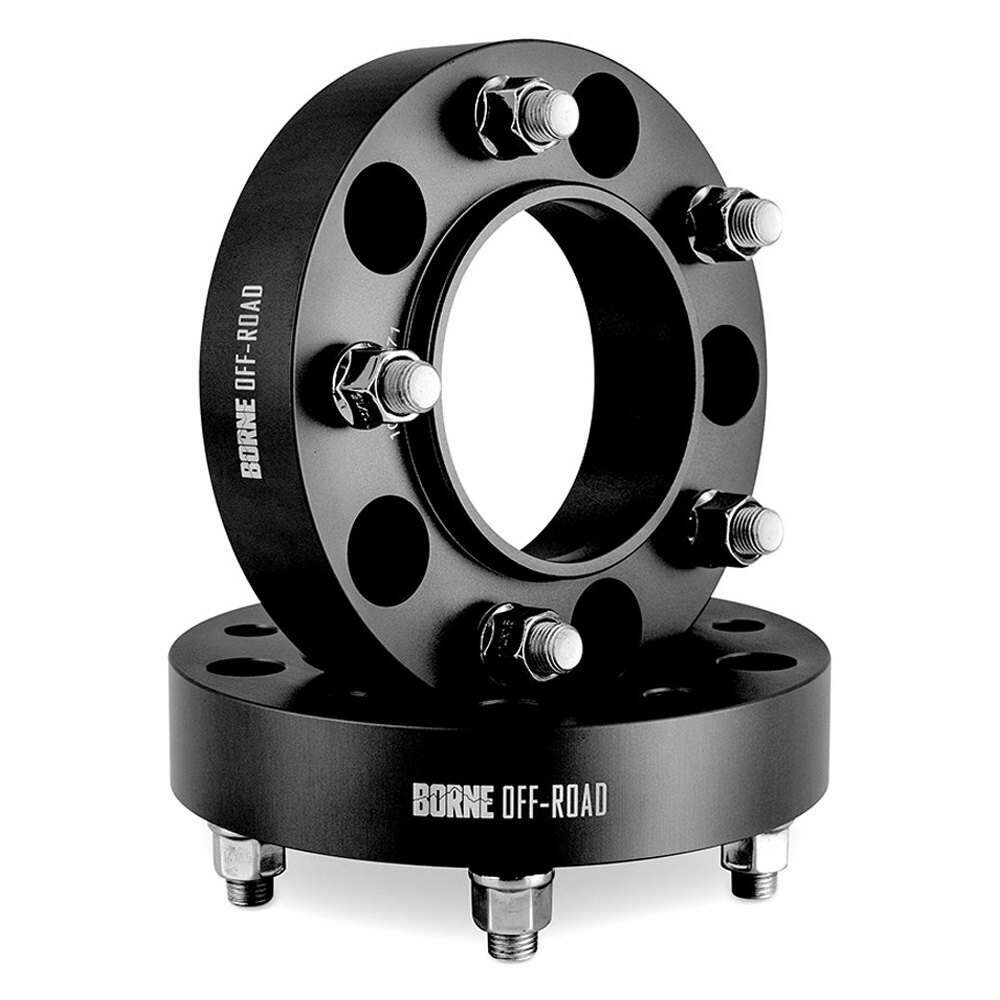 Borne Off-Road Wheel Spacers 5x150 110.1 38.1 M14 Black - BNWS-010-381BK