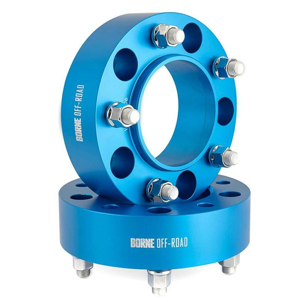 Borne Off-Road Wheel Spacers 5x150 110.1 50 M14 Blue - BNWS-010-500BL