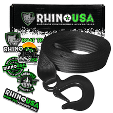 Rhino USA Rhino Usa 2" X 20' Boat Winch Strap With Hook - RNO-WNCH-STRP