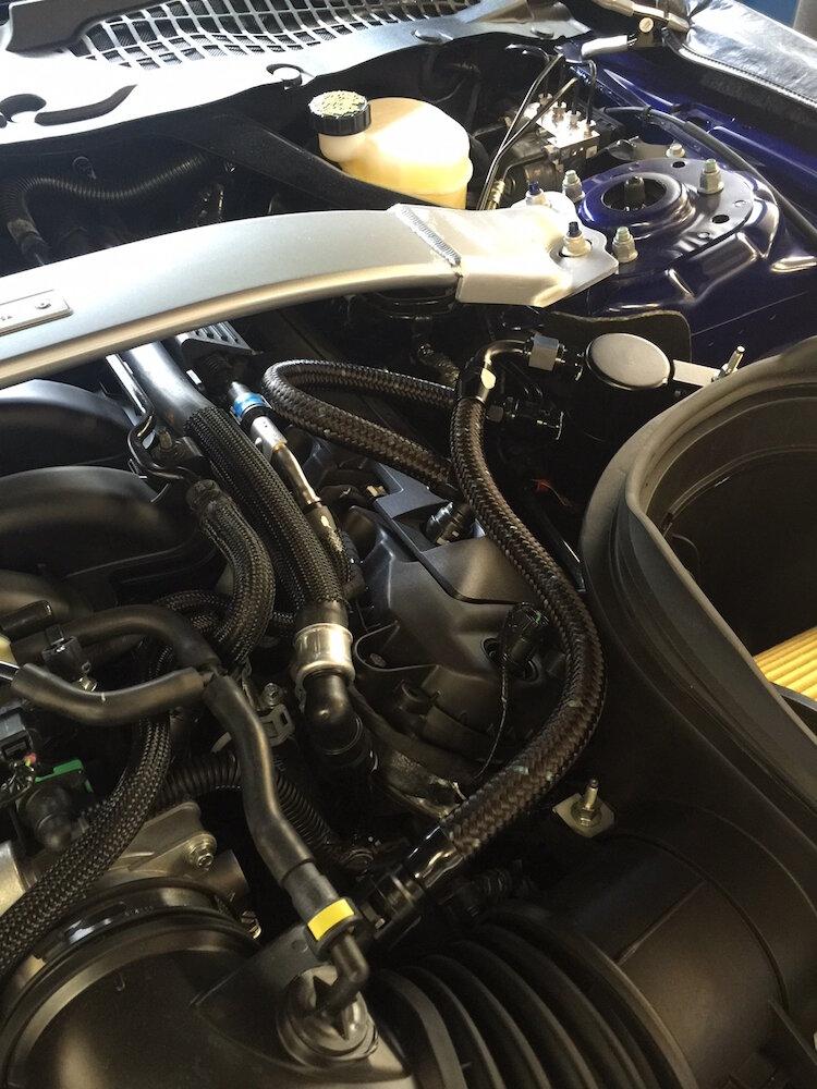 Bob's Auto Sports 2015-2020 Shelby GT350 Ultimate Driver Side Oil Separator