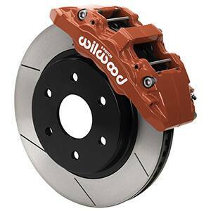 Wilwood Aero6-DM Front Brake Kit - Slotted - Red (2021+ Raptor) - 140-17000-R