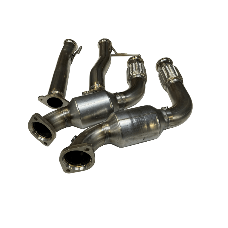 SPD Performance 304SS Downpipes (2022-2023 Ford Bronco Raptor 3.0L) - DP30BR23SS