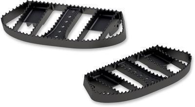 Burly Brand MX Floorboards Black - B13-1050B