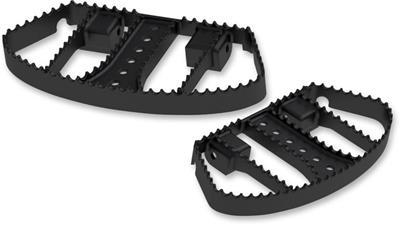 Burly Brand MX Floorboards Black - B13-1051B