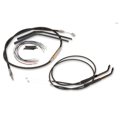 Burly Brand Black Cable Kits For Baggers Black - B30-1048
