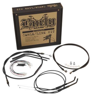 Burly Brand Cable Kits for Sportsters with T-Bars - B30-1135