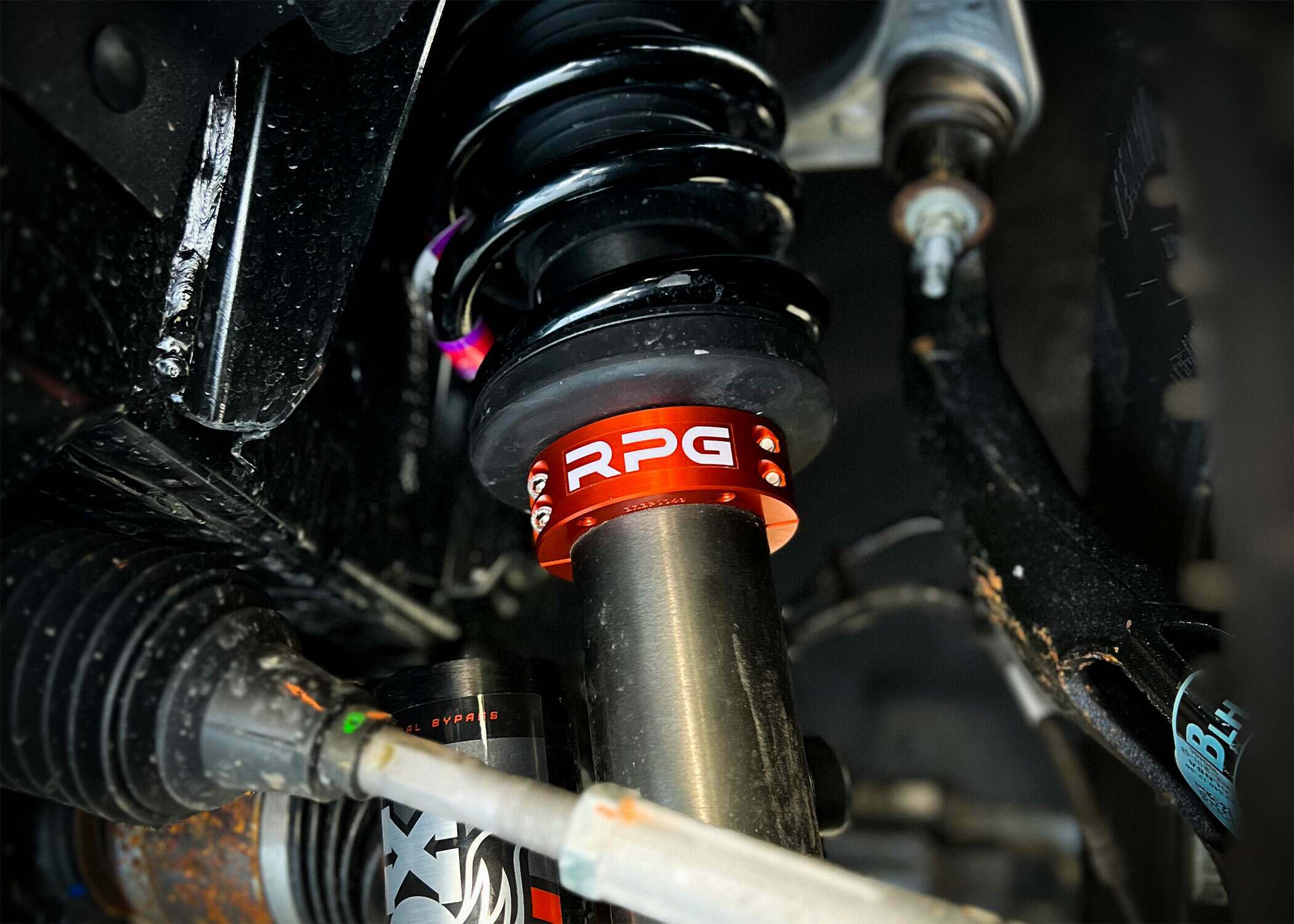 RPG Off-Road Hoss 3.0 Spring Perch Collar Kit (2021-2025 Bronco) - BRBA0041