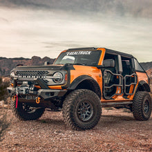 Husky Liners Aeroskin Ii Hood Protector; Matte Black Low Profile (2021-2025 Ford Bronco) - 2830183
