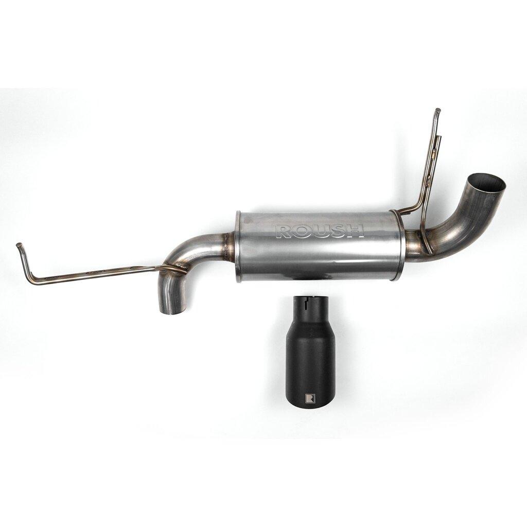 Roush 422234 R Series Exhaust System with Black Tip (2021-2026 Ford Bronco 2.7L / 2.3L)