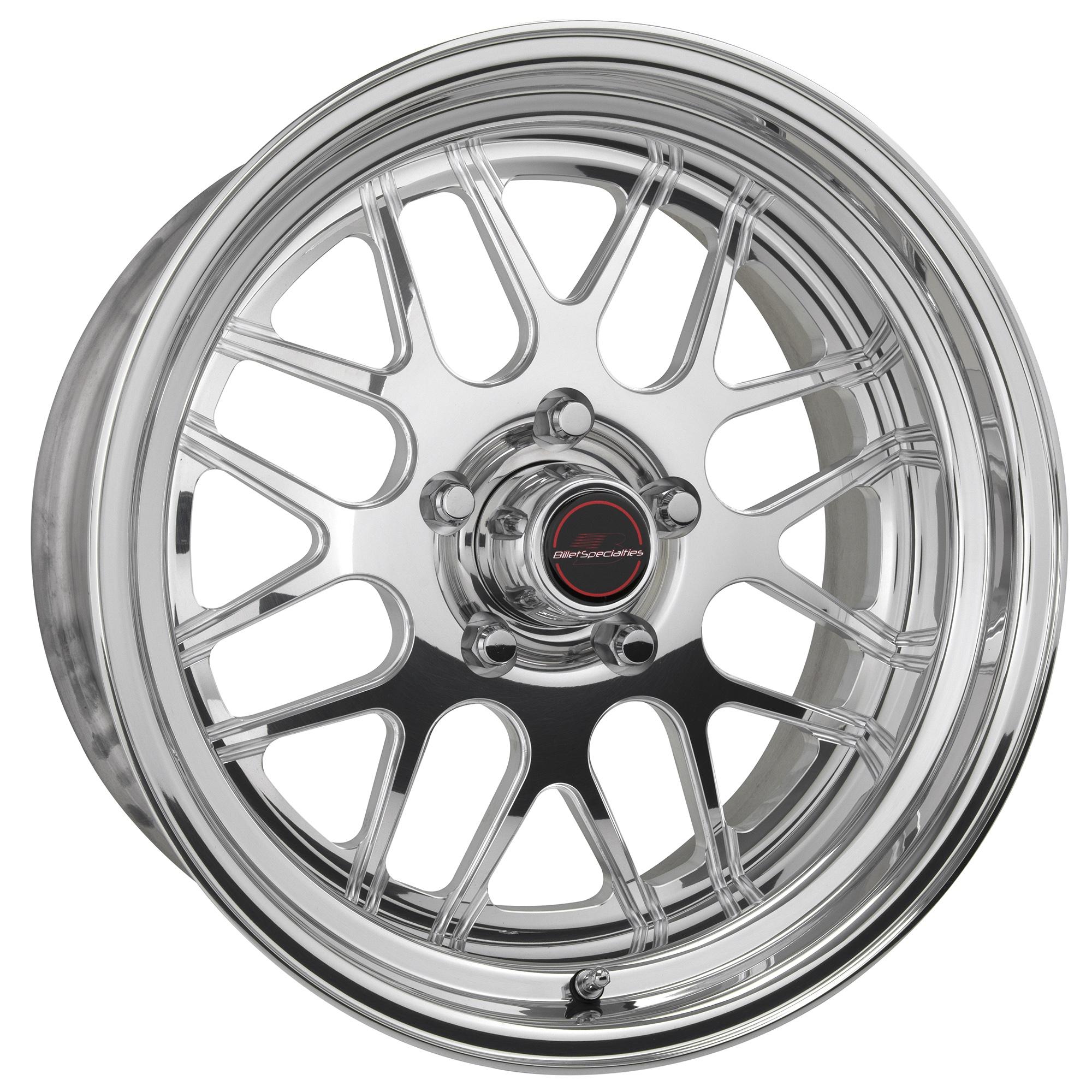 Billet Specialties TURBO 15X10 5.5" BS 73 BP N American Muscle Series Wheel - AMC605107355N