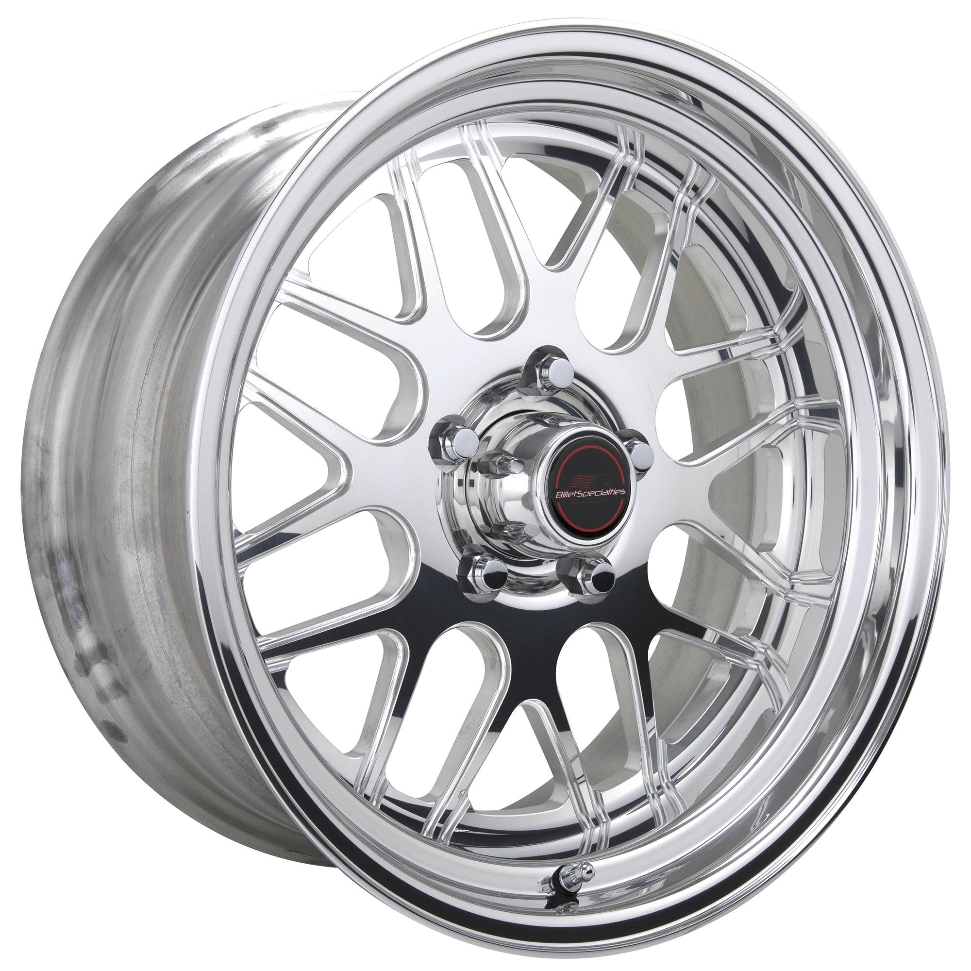 Billet Specialties TURBO 15X10 5.5" BS 73 BP N American Muscle Series Wheel - AMC605107355N