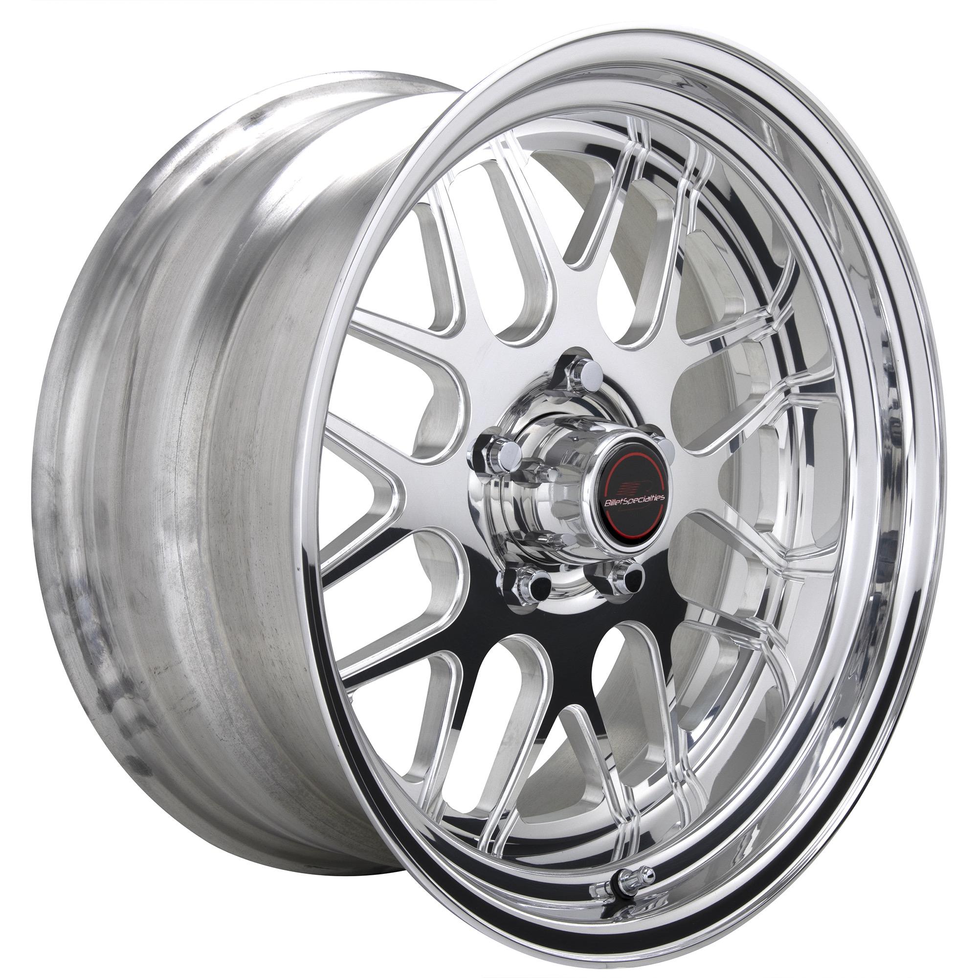 Billet Specialties TURBO 15X10 5.5" BS 73 BP N American Muscle Series Wheel - AMC605107355N