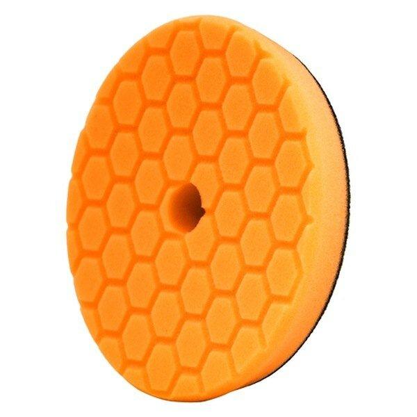 Chemical Guys Hex-Logic Quantum Medium-Heavy Cutting Pad Orange (6.5 Inch) - BUFX112HEX6