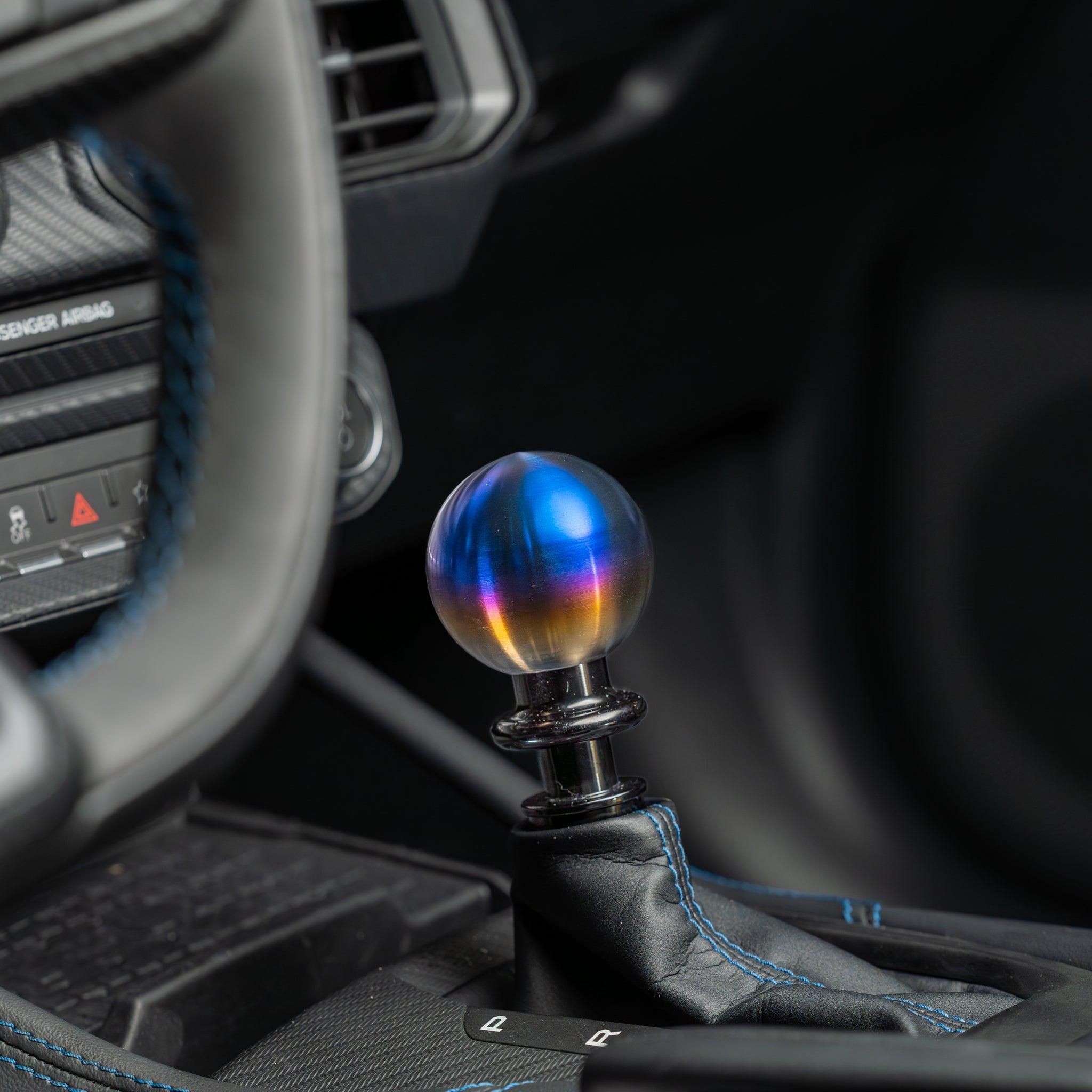 Billetworkz Shift Knob - Titanium Torched - Automatic Transmission (2015-2025 Mustang)