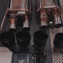 Valved Exhausts Valved Axle Back Exhaust System - Stainless Steel (2015-2022 Mustang GT) - MUSTS550AXSS