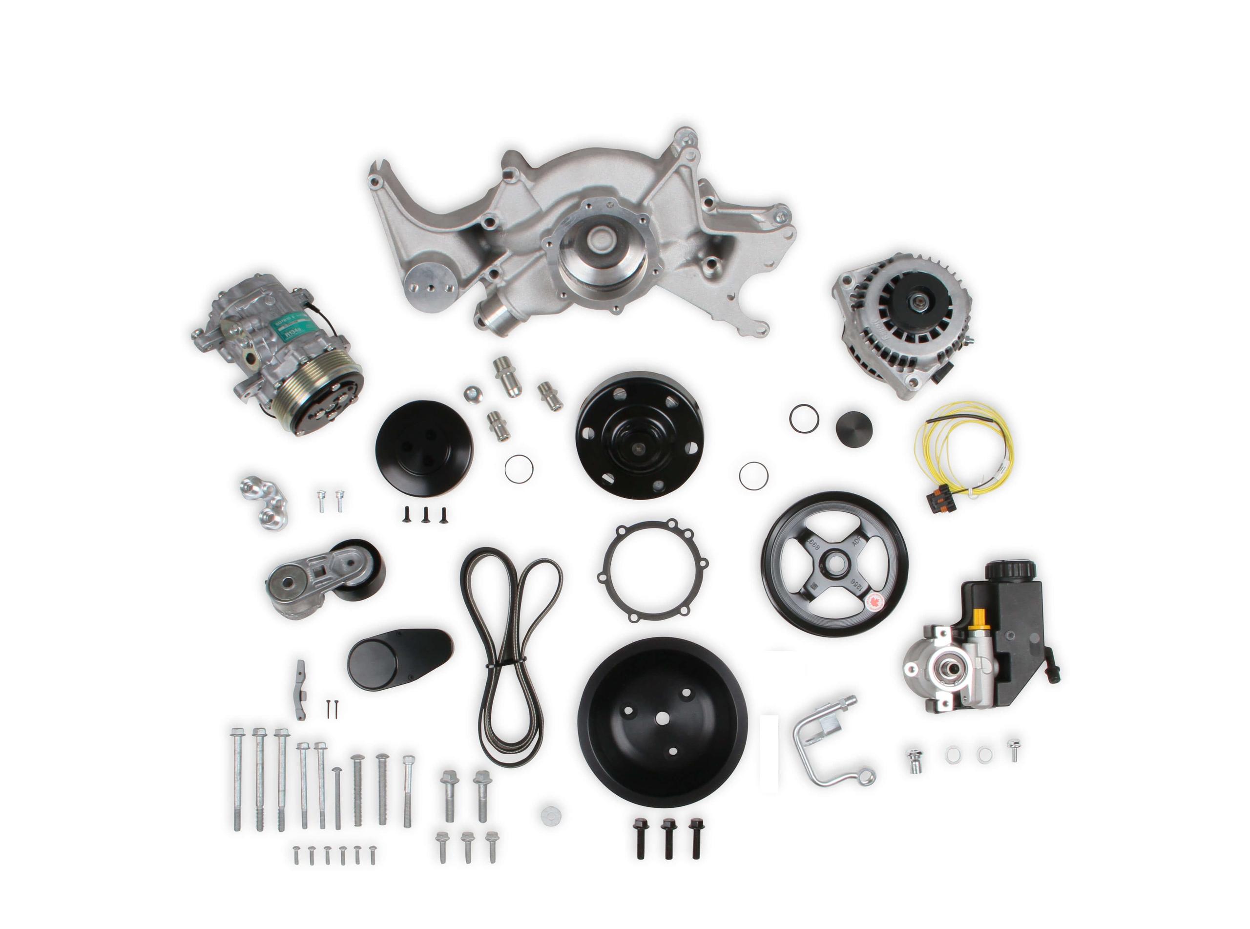 Holley Big Block Chevy Mid-Mount Complete Accessory System.  - 20-242