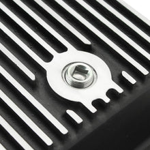 aFe POWER Transmission Pan Black w/ Machined Fins - 46-70172