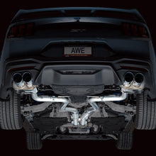 AWE SwitchPath Catback Exhaust - Quad Chrome Silver Tips (2024-2026 Mustang GT) - 3025-42650