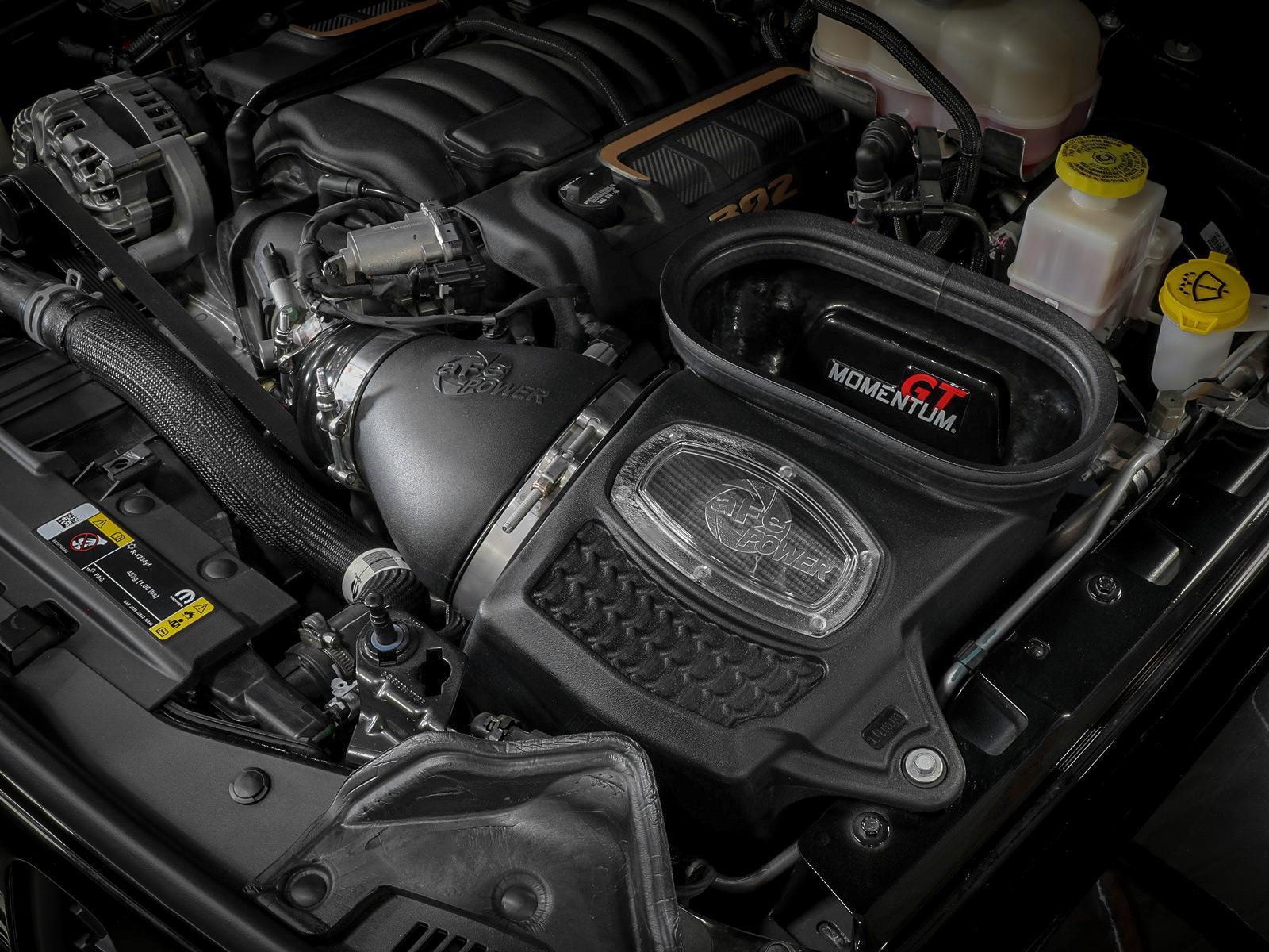 aFe Momentum GT Cold Air Intake System - Pro DRY S Filter (2021-2022 Jeep Wrangler 392 (JL) V8-6.4L) - 50-70080D