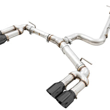 AWE Track Edition Exhaust for Audi 8V S3 - Diamond Black Tips, 102mm - 3015-43150