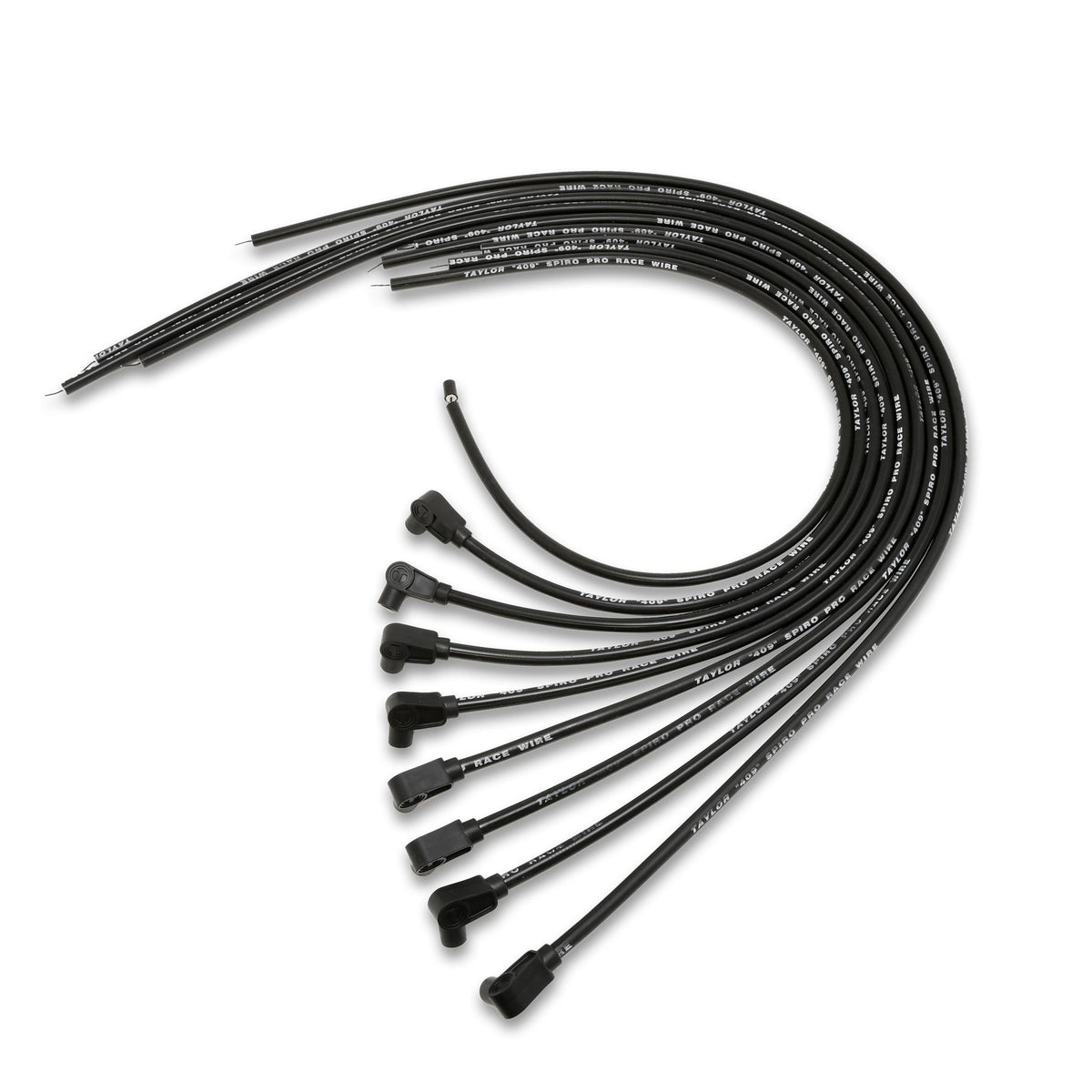 TAYLOR CABLE 409 Spiro-Pro univ 8 cyl 90 black Spark Plug Wires - 79051