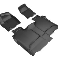 3D MAXpider 2019-2020 Chevrolet Silverado 1500 Kagu 1st & 2nd Row Floormats - Black