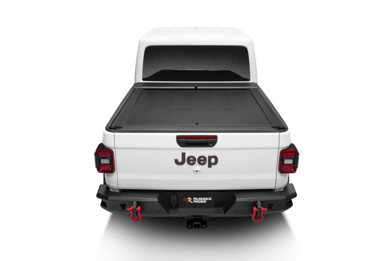 Rugged Ridge Armis Cover With Max Track;Black;Jeep - 13550.35
