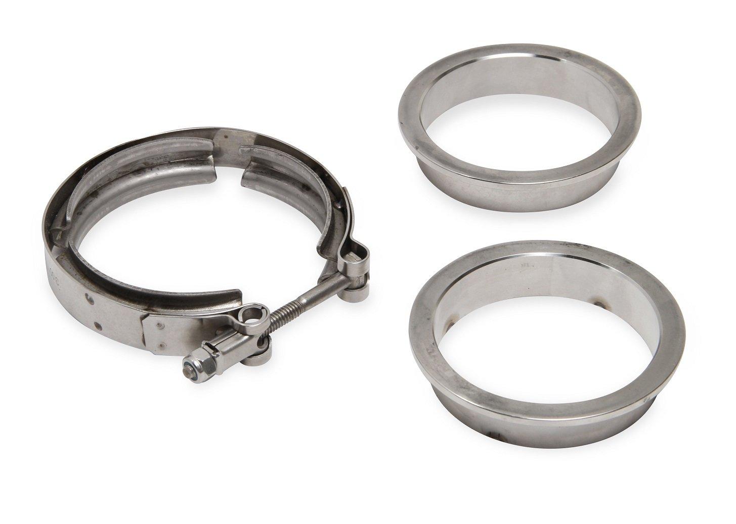 Hooker 2.5 Inch V-Band Clamp With Ss Fla - 41171HKR