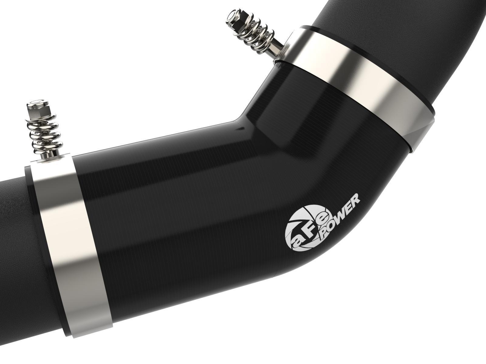AFE BladeRunner Aluminum Hot & Cold Charge Pipe kit - Black (2016-2019 Ram 1500 EcoDiesel V6 3.0L TD) - 46-20494-B