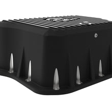 aFe POWER Transmission Pan Black w/ Machined Fins - 46-70052