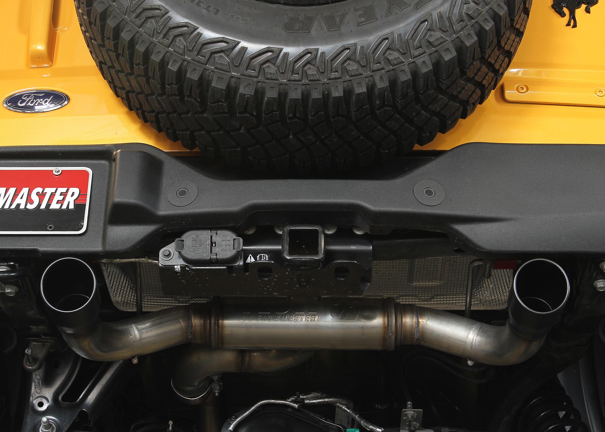 Flowmaster FlowFX Cat-Back Exhaust System (2021-2025 Bronco 2.3L / 2.7L 2 Door) - 718146