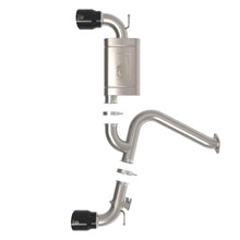AFE Takeda 3 IN 304 Stainless Steel Axle-Back Exhaust w/ Black Tips Hyundai Kona N 22-23 L4-2.0L (t) (49-37032-B) - 49-37032-B