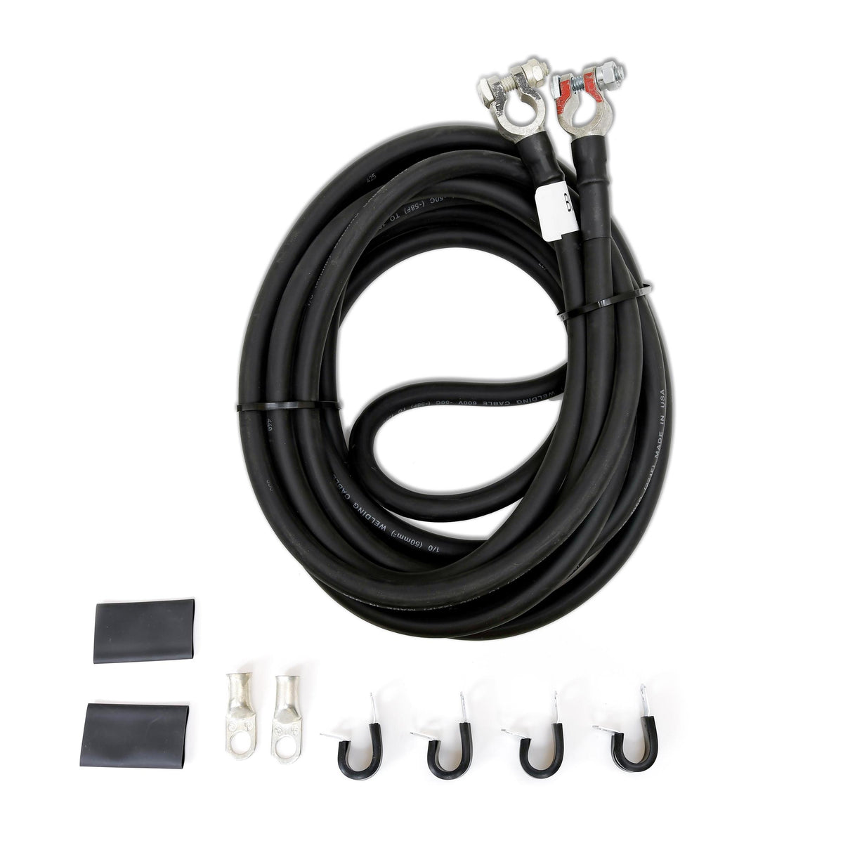 TAYLOR CABLE 1/0 ga black 20ft Battery Cable Kit - 21542