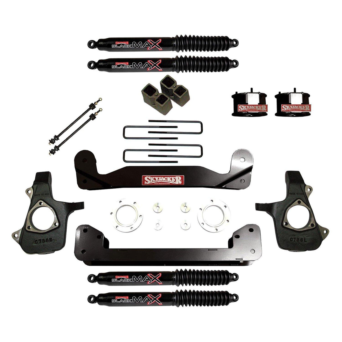 Skyjacker Suspension Lift Kit W/Shocks (2014-2017 Silverado 1500, Sierra 1500) - C14460APK-B