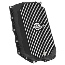 AFE Pro Series Transmission Pan Black w/ Machined Fins (2020-2025 Chevrolet, GMC Fitments) - 46-71380B